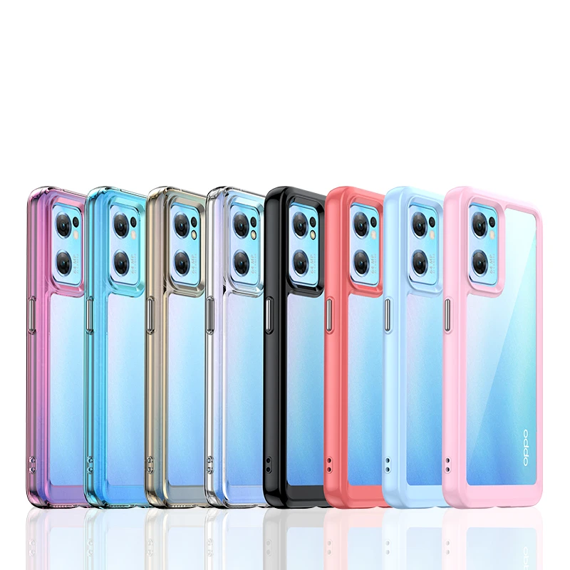 DESSEN Cover Per OPPO Find X5 Lite / Reno 7 5G, Custodia In Silicone TPU Con Anello Girevole 360° E Supporto Magnetico, Colore Rosso