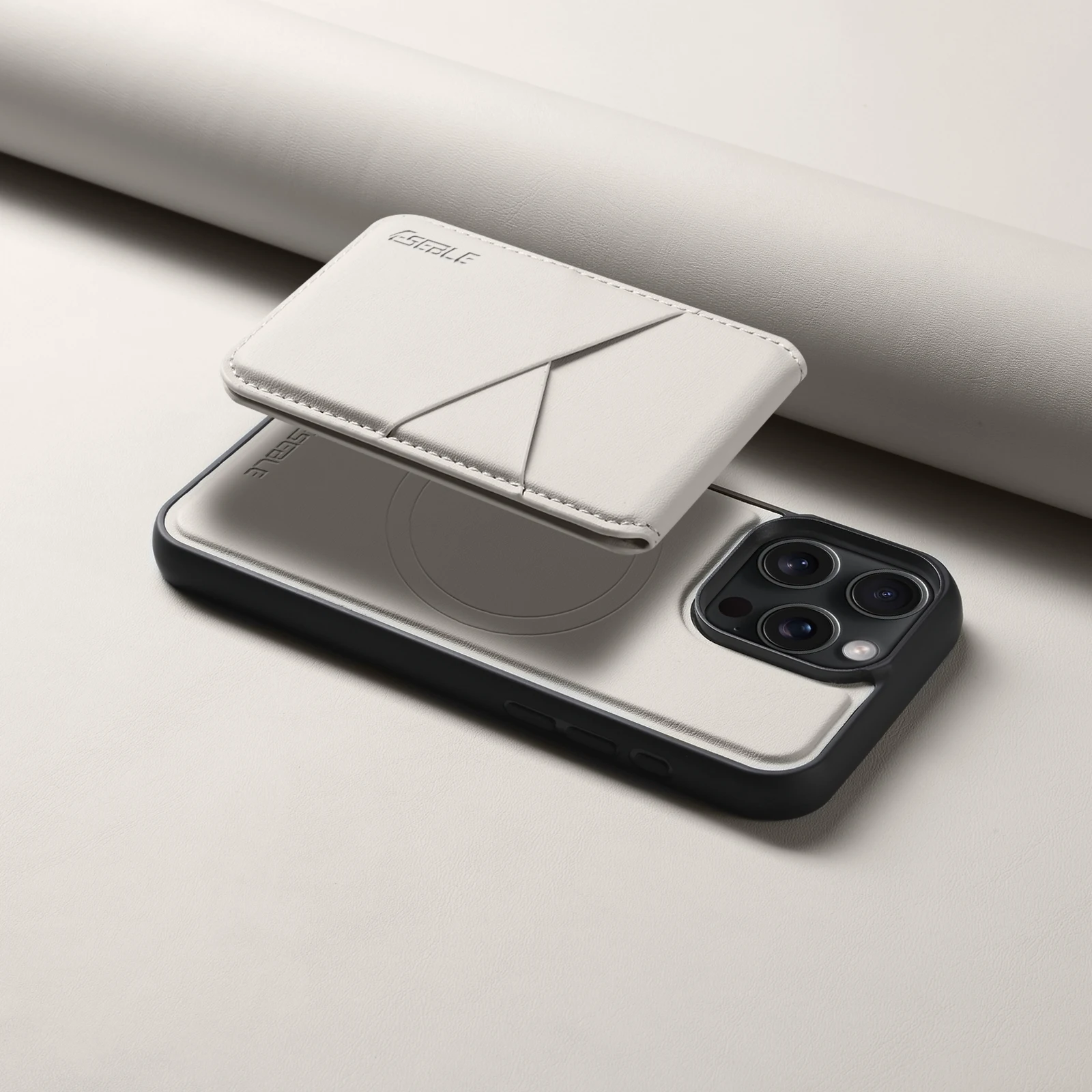 Luxury 2-In-1 Detachable Magnetic Leather Wallet Case with Card Holder Pocket