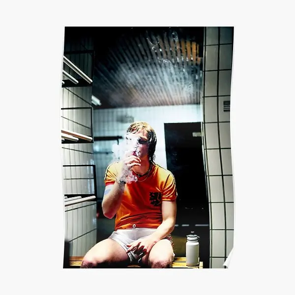 

Smoking Cruyff Poster Funny Wall Mural Print Decoration Home Picture Painting Decor Room Art Modern Vintage No Frame