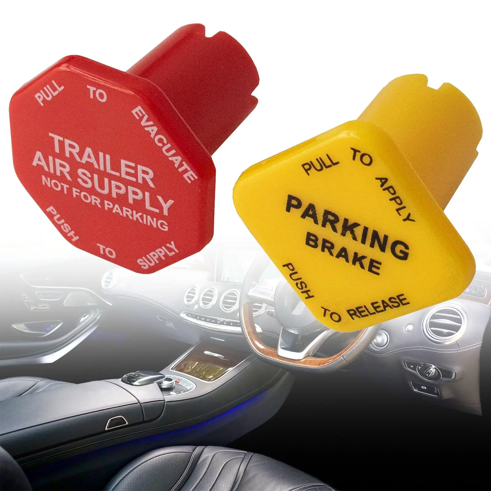 Parking and Air Brake Knobs Direct Replaces Accessories