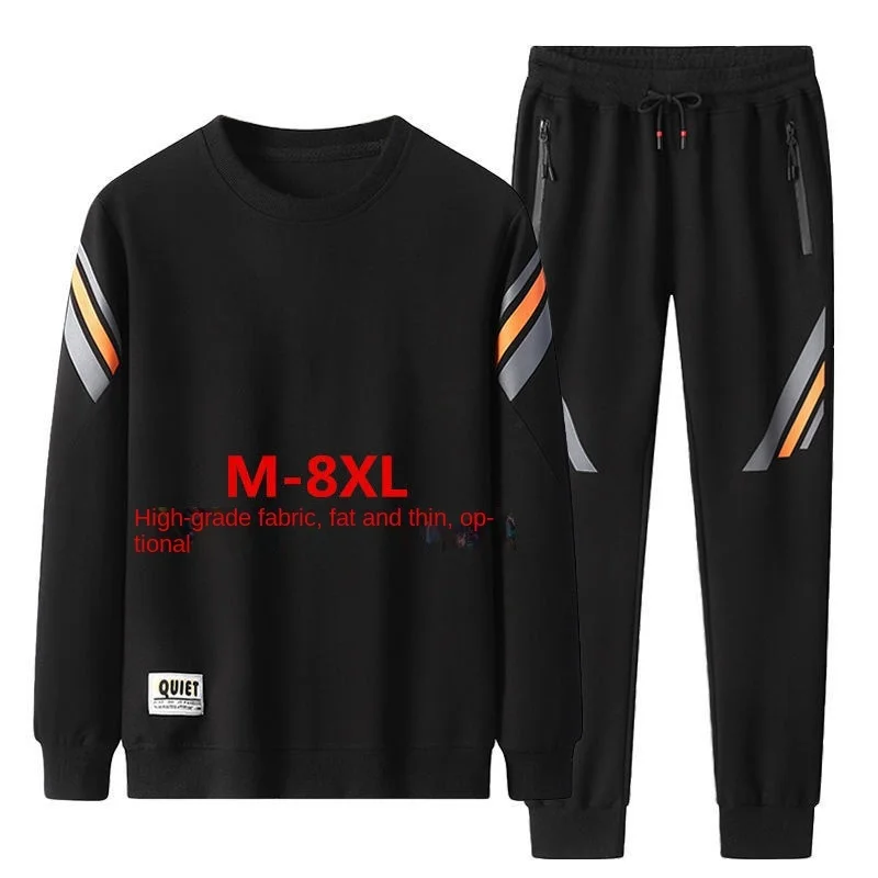 

Size Sports Large Suit Youth Loose Casual Two-Piece Spring And Autumn Men's Clothing y2k Clothes Men Tracksuit Long Sleeves