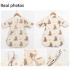 Sleeping Bag For Children 3-24Months Kids Sleepwear Sleeve Removable Winter Warm Thicker Anti-Kick Blanket Baby Sleepsack 3.5Tog 6