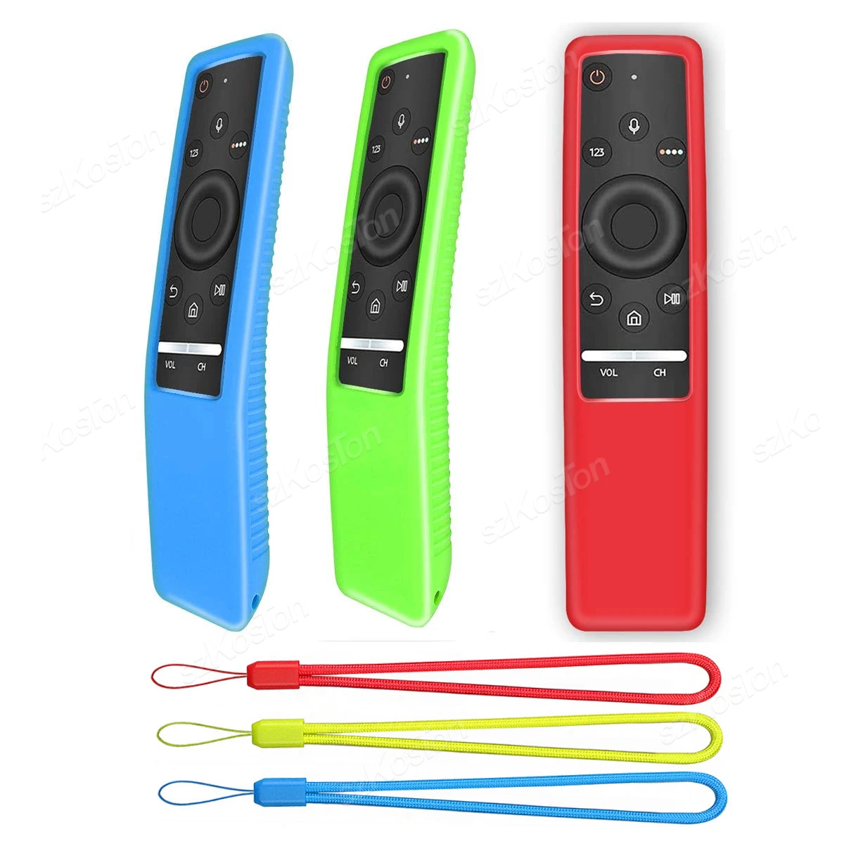 Silicone Remote Case Silicone Protective Case Suitable for Samsung Smart TV Remote Control Case BN59-01241A/01242A Shockproof Luminous Remote Cover silicone remote case,silicone remote cover,silicone remote sleeve,remote controller cover,silicone case protector