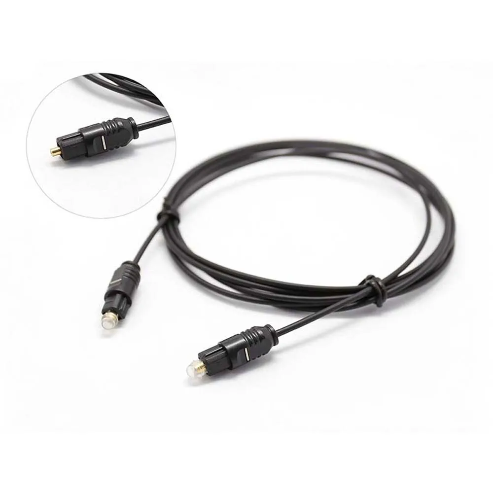 Premium 10m Gold-Plated Optical Fiber Audio Cable