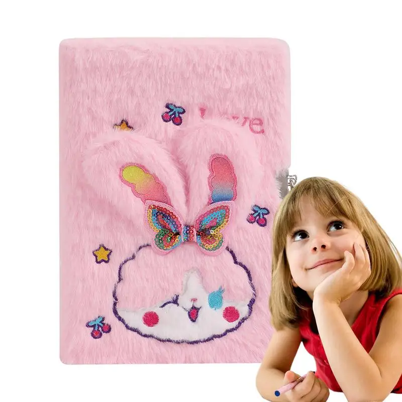

Bunny Diary Notebook Journal Bunny Diary Portable Kids Journal School Travel Notebook For Children Kids Birthday Gift