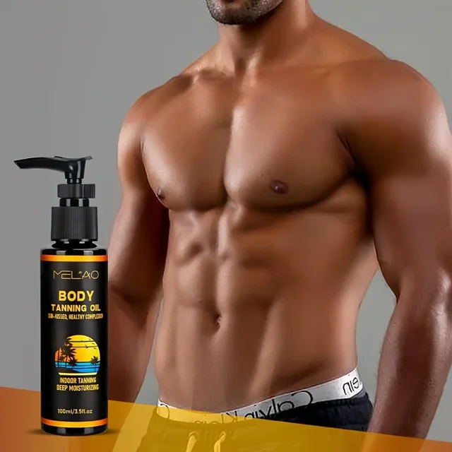 L'intensificatore abbronzante con olio abbronzante MELAO ottieni un sole abbronzante più veloce e più scuro da imballare con oli ultra idratanti per mantenere la pelle idratata 3