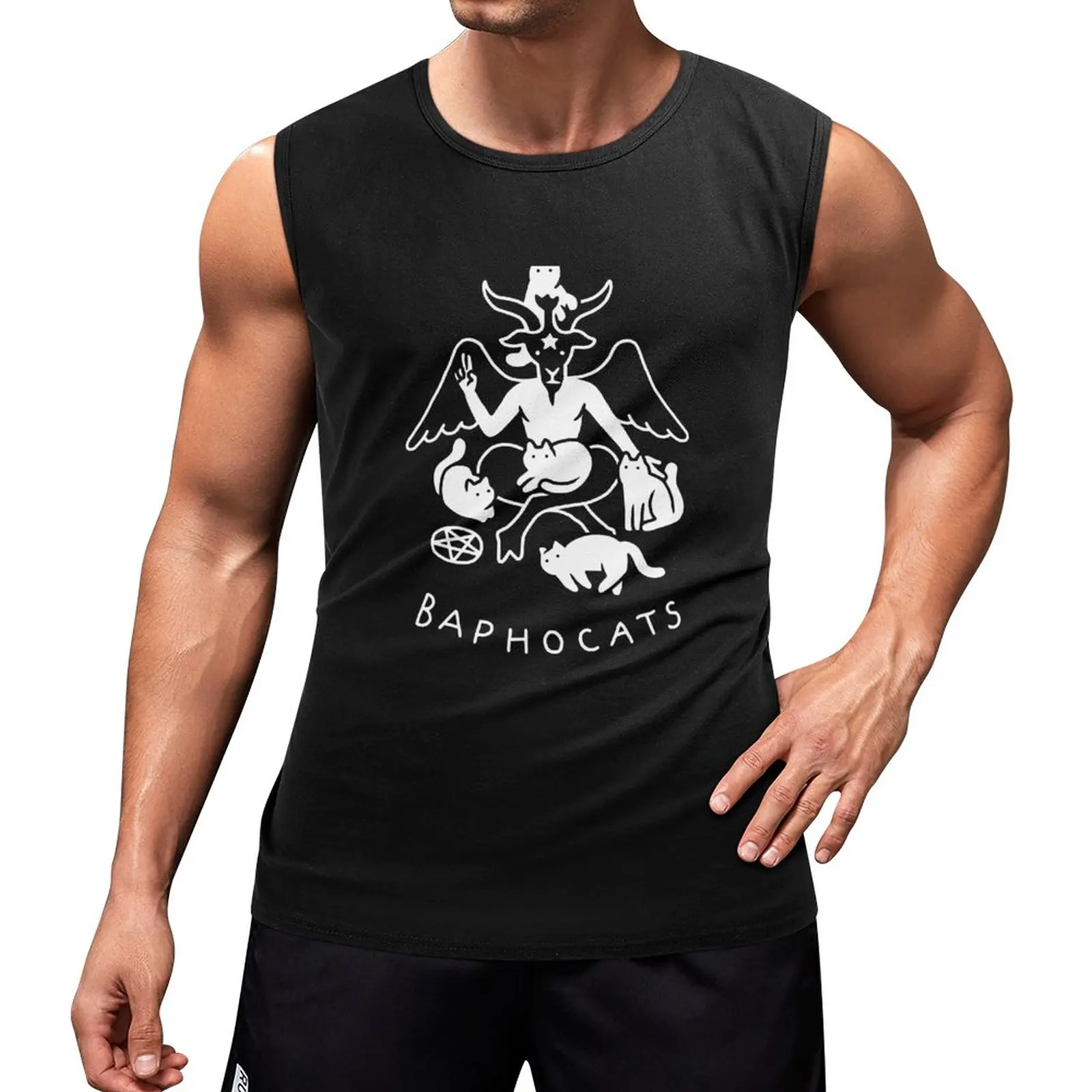 

New Baphocats Tank Top Vests anime clothes Men sleeveless tee