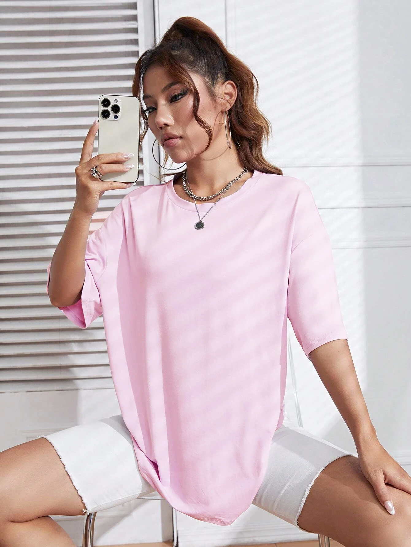 Cotton Solid Color Summer T Shirt Female Street Hip Hop T-shirts Cotton Casual Short Sleeve Comfortable Fashion Tee Tops