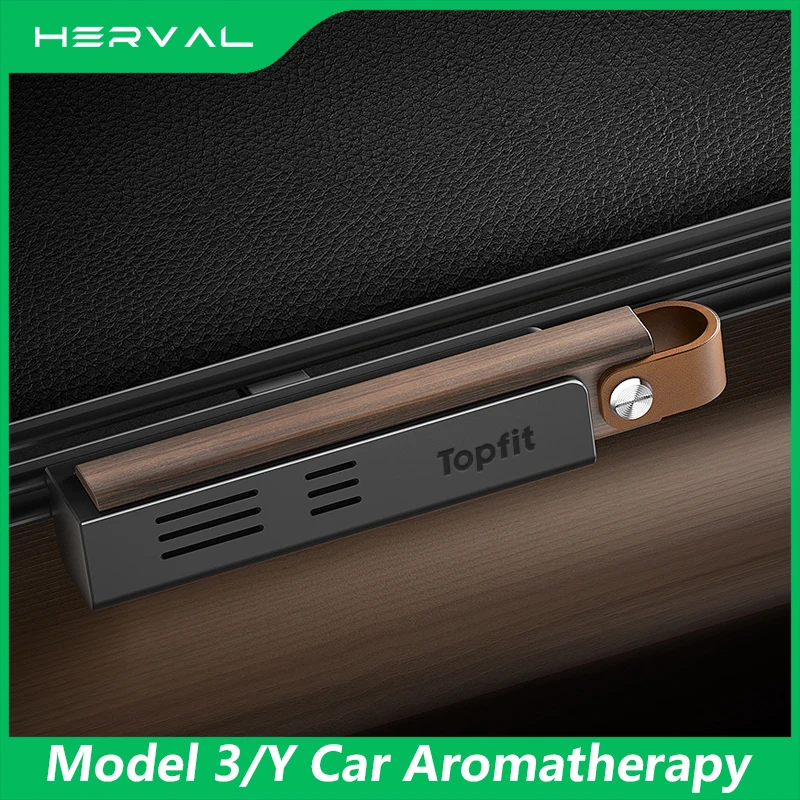 Herval Per Tesla Model 3/Y/S/X Ventilato Solid Aroma Stick Deodorante Per Auto Aroma Profumo Deodorante Per Auto Accessori Per Auto