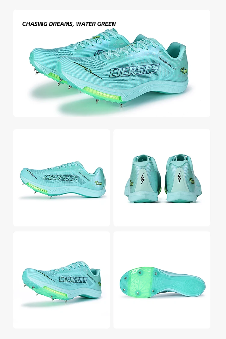 Unisex Marathon Professional Training Spikes With Full-Length Carbon Plate And Air Cushion Sports Shoes Featuring SuperbTraction
