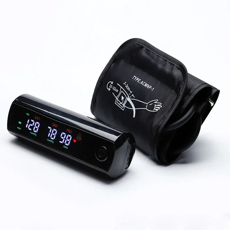Rechargeable LI-ION Battery Digitization Russian Voice LCD Large Screen Sphygmomanometer Arm Blood Pressure Monitor Tonometer 6