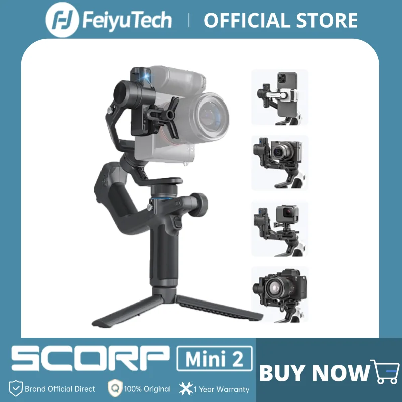 [美品]FeiyuTech SCORP-mini Feiyu SCORP Mini 2 | All-in-one Tracking Gimbal – FeiyuTech
