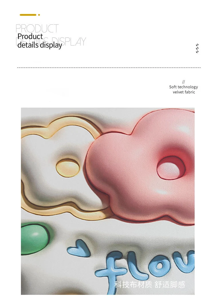 Diatom Mud Carpet Bath Mat Cartoon Rug Kitchen Oil Absorbent Non-slip Bathroom Water Absorbent Foot Mat Quick Drying Pad