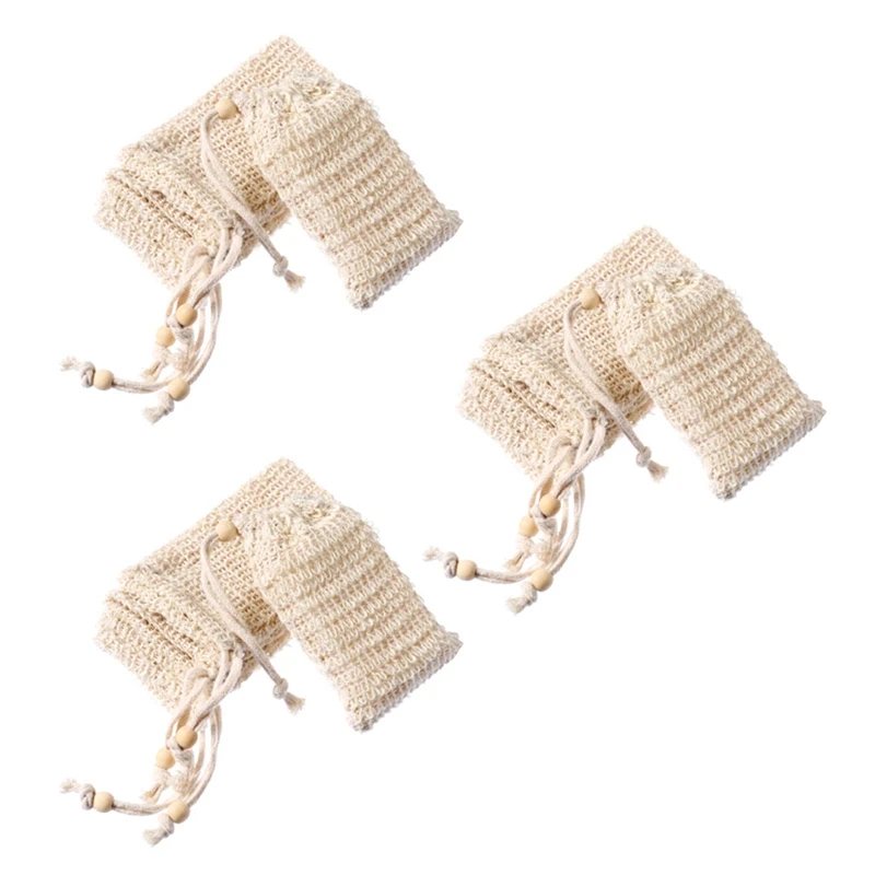 90-pack-natural-sisal-soap-bag-exfoliating-soap-saver-pouch-holder-with-wooden-beads