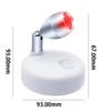 2Pcs LED Accent Light Remote Control Puck Light with Rotatable Light Head Dimmable RGB Rotatable Accent Lights Battery Operated 6