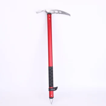 Customized Stainless Steel & Aluminum Ice Pick Axe For Snow Mountain Climbing For Camping & Hiking 1