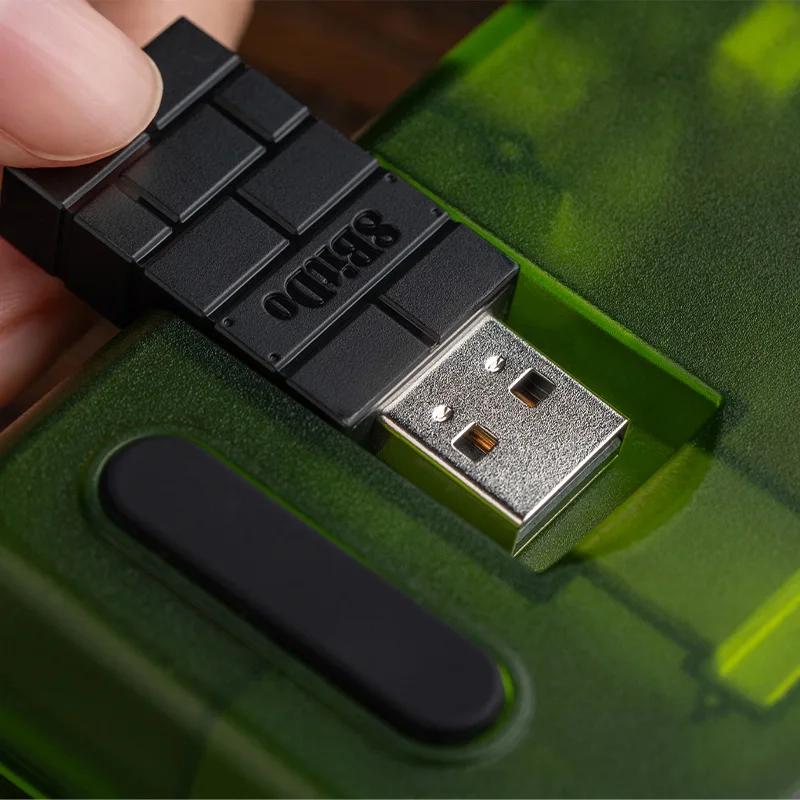 8BitDo - 레트로 18 기계식 숫자 키패드, 계산기 모드 지원, 윈도우 및 안드로이드용 블루투스/2.4G/유선 숫자 키패드 - Xbox 에디션