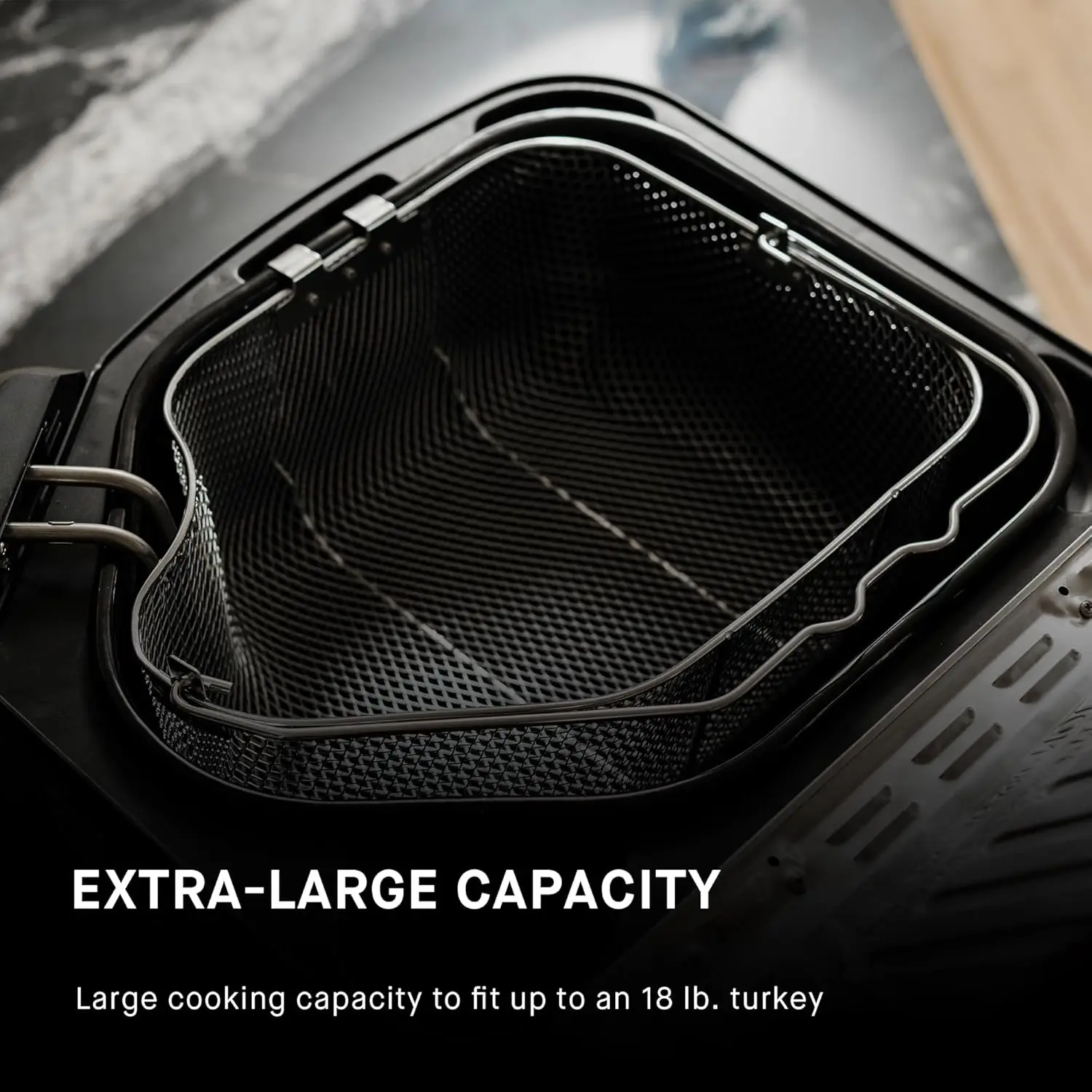 3-in-1 10 Liter XL Electric Fryer, Boiler and Steamer Combination with Drain Basket and Breakaway Safety Cord in St 6
