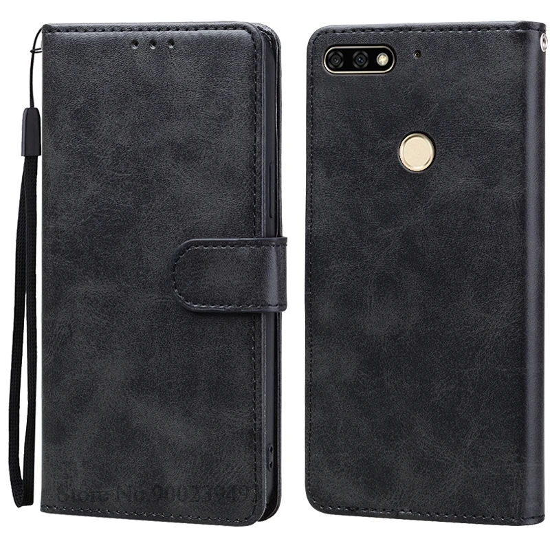 Leather Flip Wallet Phone Case - Soft TPU Cover