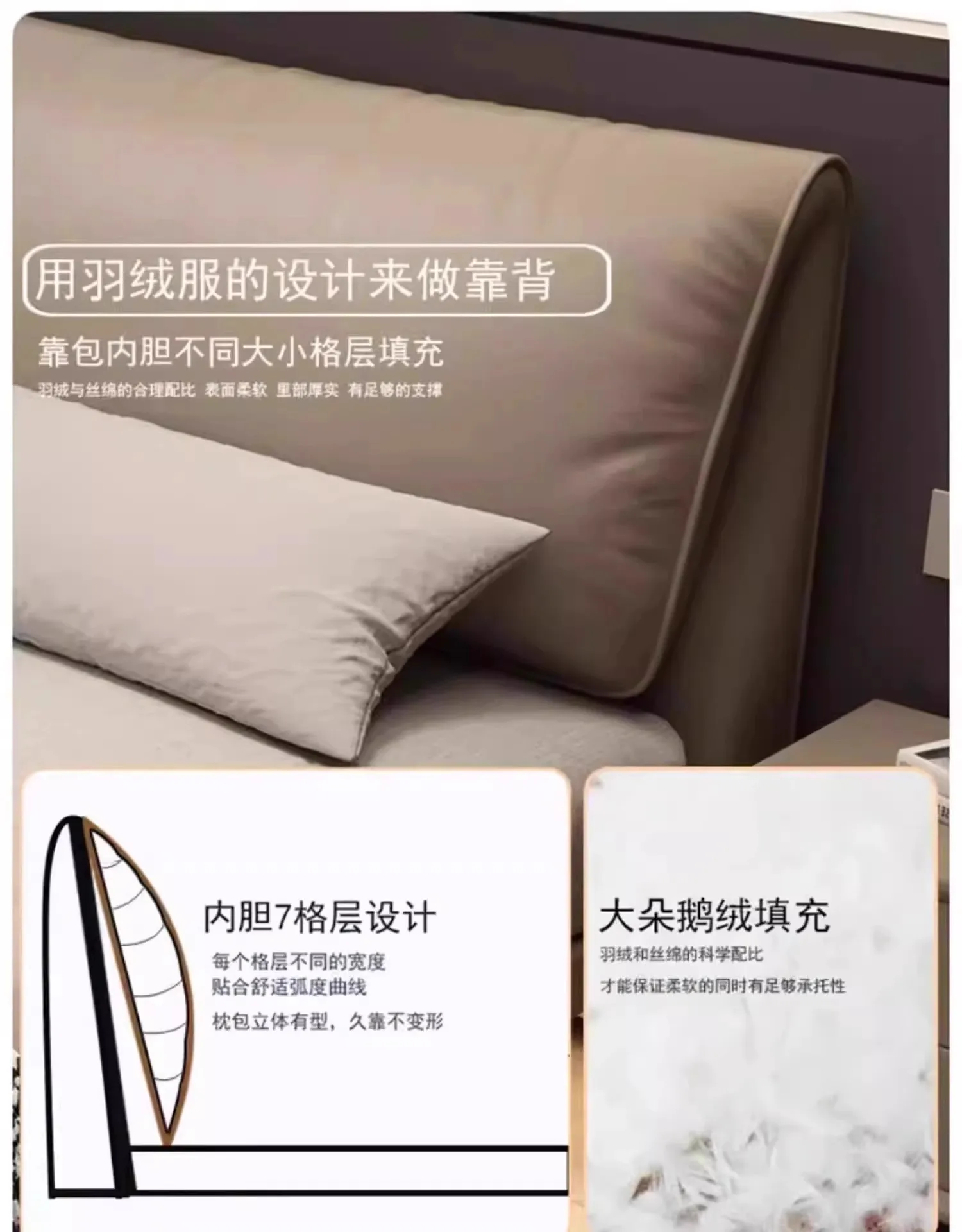 Modern Levitation Genuine Leather With Lamp Double Bed 2 People Full Size Bed Frame 150x200 180x200 Cm Beds Bedroom Furniture
