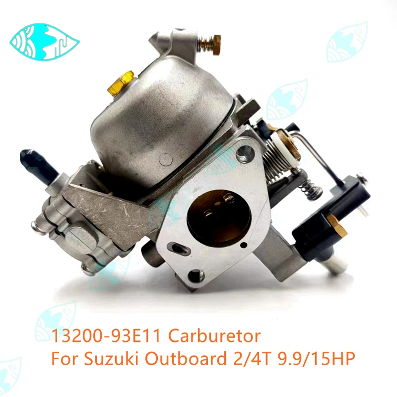 For Suzuki Outboard Motor Boat Accessories 2/4T 9.9/15HP 13200-91D21 13200-93E11-000 13200-93E11 13200-939D1  Carburetor Assy