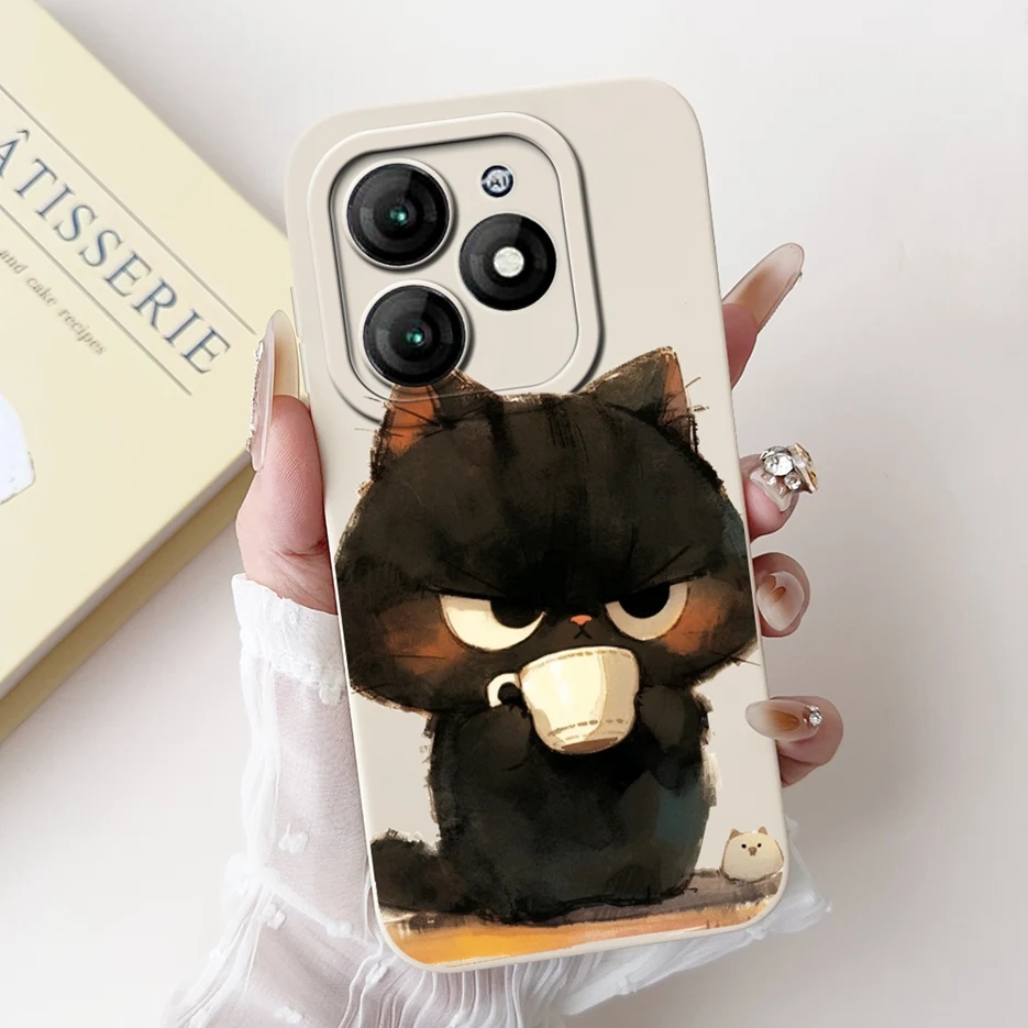 Cute Panda Cartoon Soft Silicone Shockproof Phone Case Cover