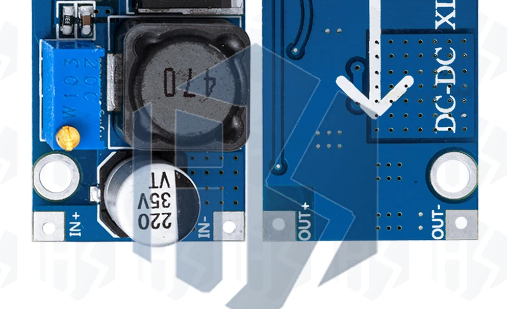 XL6019 (XL6009-Upgrade) Automatisches Step-up-Step-down DC-DC Einstellbares Wandler-Netzteilmodul 20W 5-32V auf 1.3-35V – Detail 17