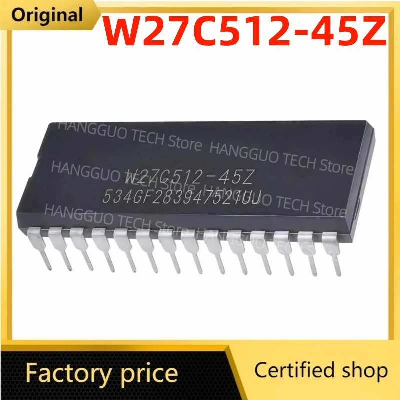 5 teile/los Original und marke neue W27C512 W27C512-45Z W27C512-45 27C512 DIP-28 Speicher IC chip