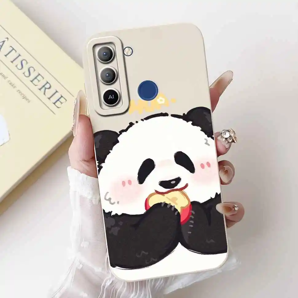 Tecno Pop 5 LTE Shockproof Painted Silicone Phone Case