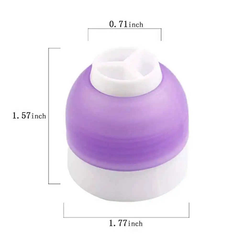 Icing Piping Bag Nozzle Converter Coupler Decor Nozzle Piping Bag