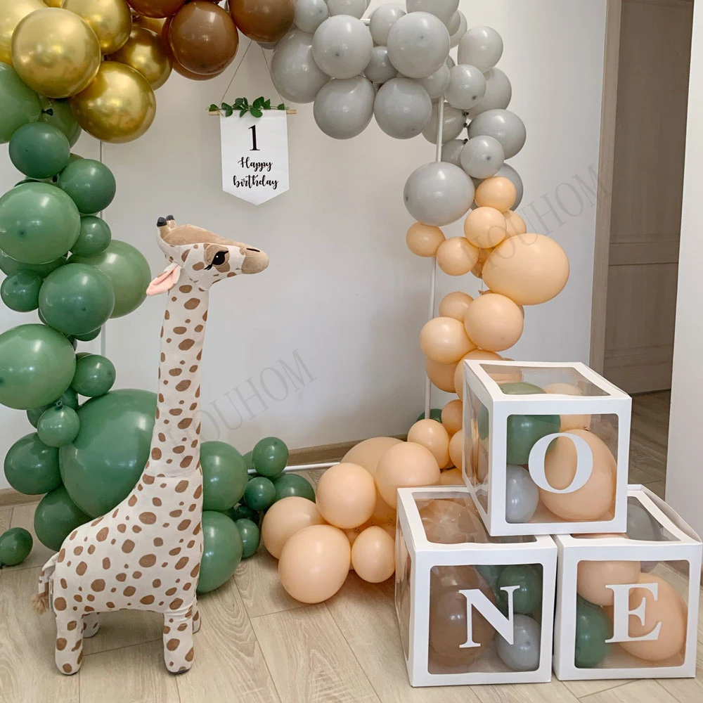 First Birthday Balloon Box  First Birthday Letter Box - Party & Holiday  Diy Decorations - Aliexpress
