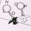 Cartoon Toothless Dragon Keychain Couple DIY Pendant, Men's and Women's Ring Inlaid with Personalized Creative New Style 5
