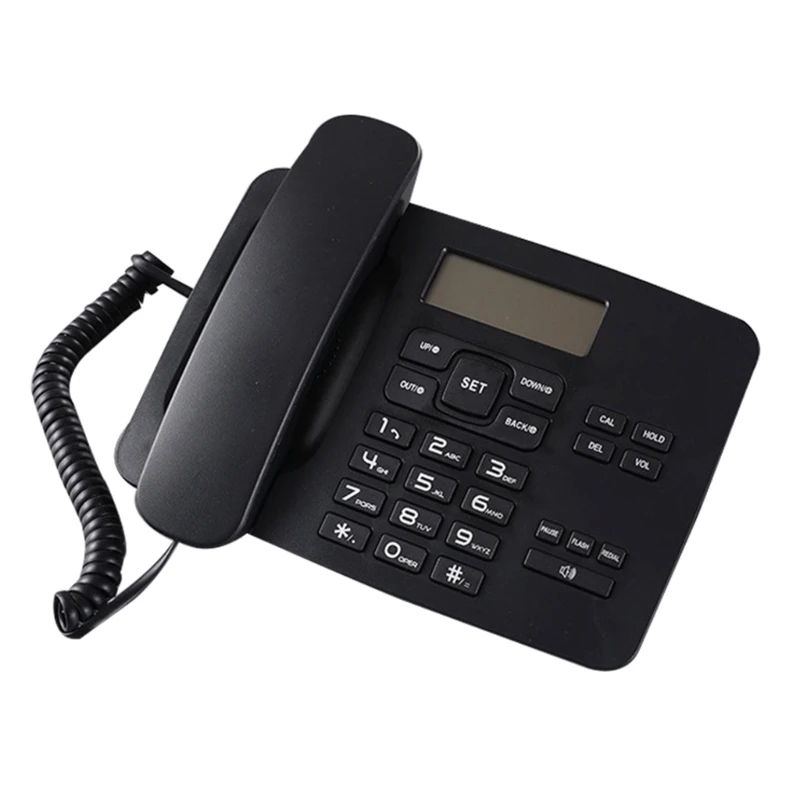 

Landline Telephone Desktop Telephone Fixed Telephone Caller Telephone Front Desk Home Office with Call Display Telephone