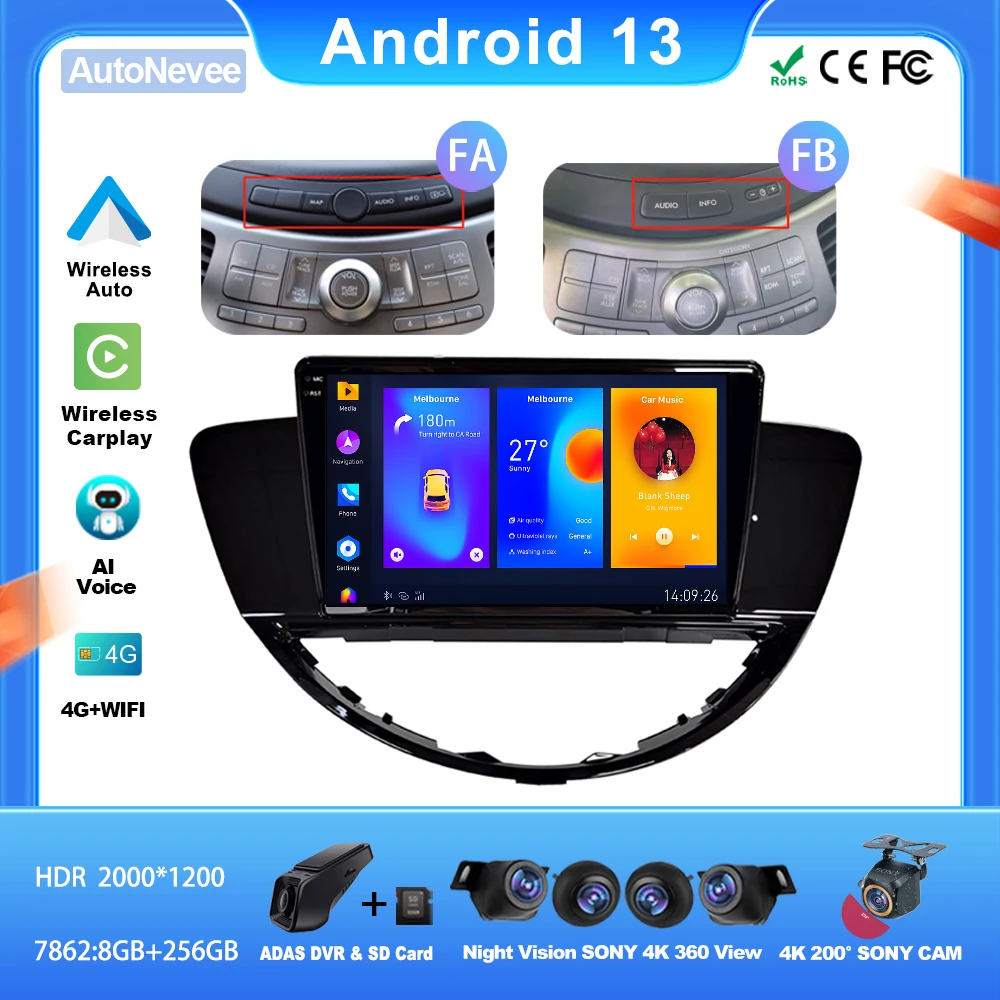 

Android For Subaru Tribeca 2007 - 2011 Car Auto Carplay Radio Stereo Head Unit Multimedia Screen Display No 2din DVD Accessories