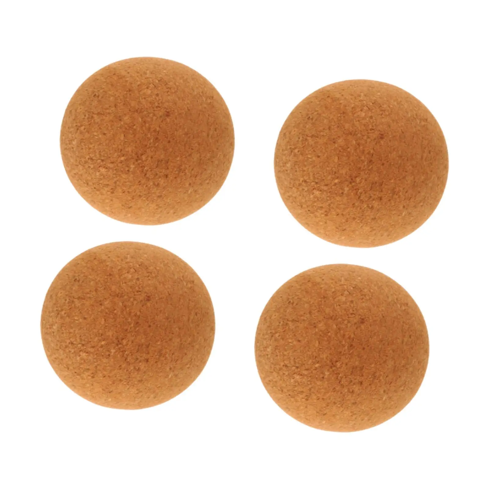 4 Pieces Table Soccer Balls Foosball Tabletop Game Balls Supplies Wood Foosball Table Balls for Party Gifts Recreation Room