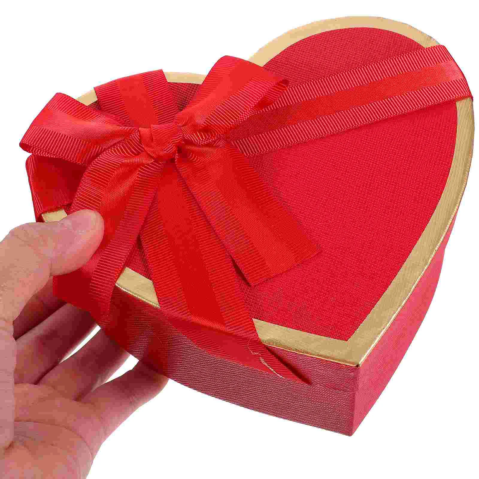 Heart Shaped Box For Luxuryes Birthday Gift Valentine's Day Gift Packing Boxes Anniversary Surprise Gifts Wedding Decorations