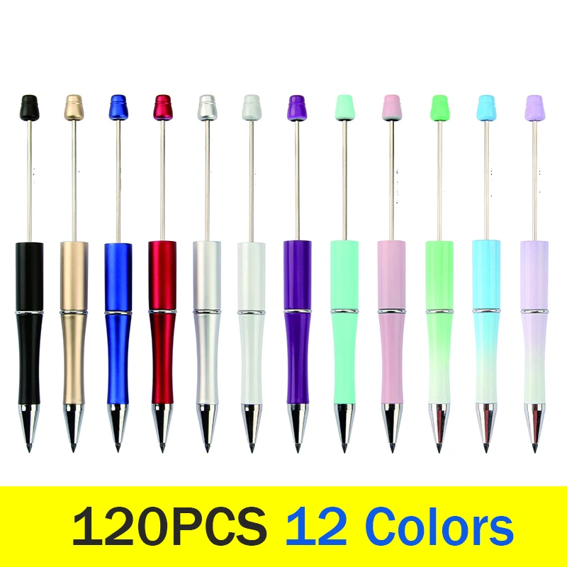 

120Pcs DIY HB Pencils Bead Pencil No Ink Pencils Art Sketch Painting Tools Office School Supplies