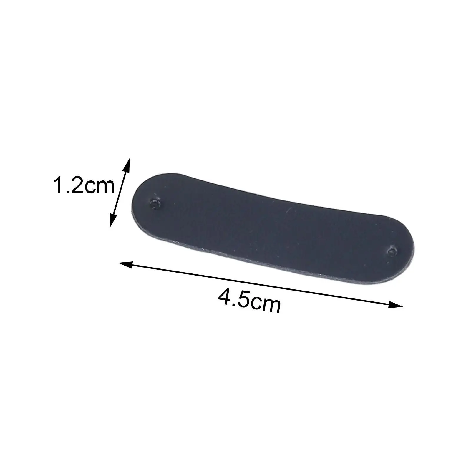 빈 의류 태그 DIY 수제 장식 라벨, 크로셰 아이템, 모자, 블랙, 100 개
