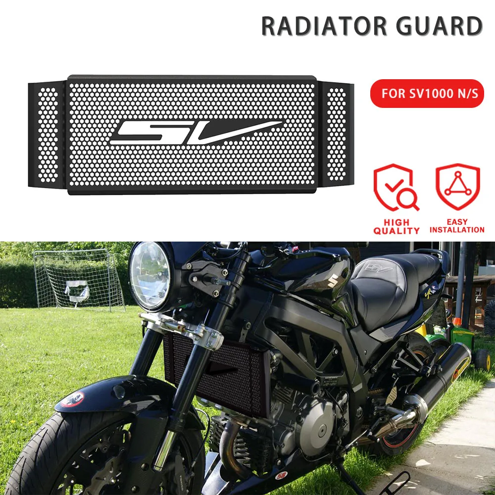 

For Suzuki SV1000N/S SV1000 SV1000V SV1000S SV 1000 S N 2003-2007 2006 2005 Motorcycle Radiator Guard Grille Protection Cover