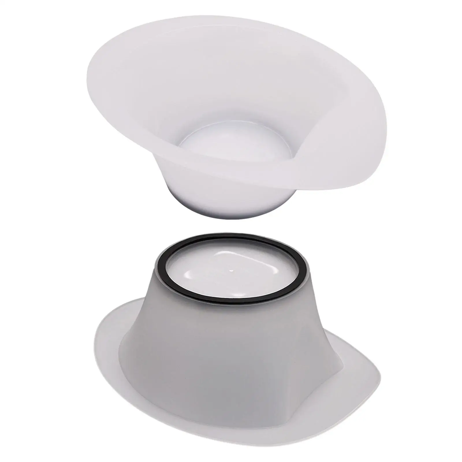 

2 Pieces Hair Dye Coloring Bowl DIY Tools Coloring Bowl Professional Hair Dye Bowl Mixing Tint Bowl for Hair Styling Home