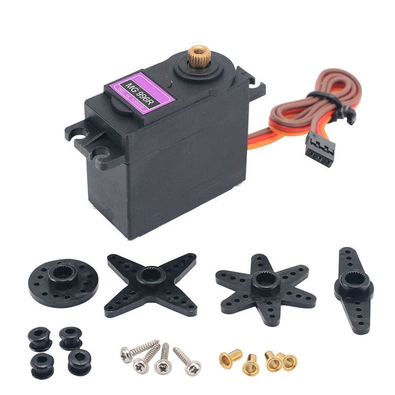 

MG995/ MG996R/ MG946R/Metal Standard Steering Gear / 180-Degree Digital Robot 20KG Steering Gear