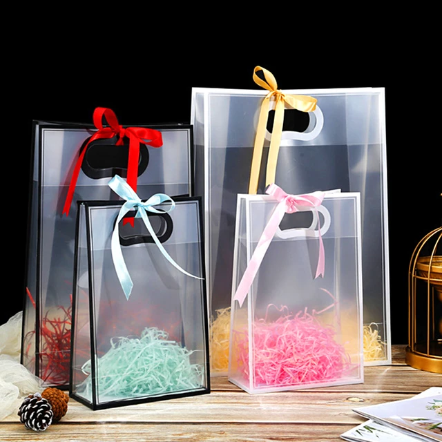 Mini Candy Loot Bags, Set of 48, Durable Plastic Goodie Bags for