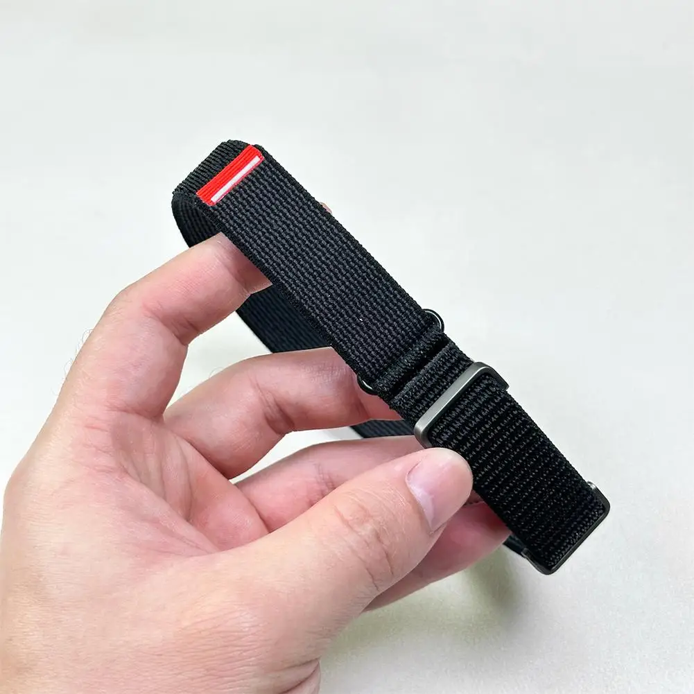 Premium Nylon Loop Strap with Metal Case - Soft Breathable Replacement Sport Wristband