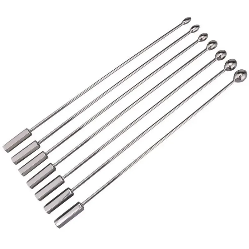 In Acciaio Inox Pagoda Horse Eye Stick In Acciaio Inox Uretrale Bead Urina Plugging Rod Metal Horse Eye Expander