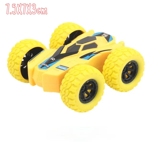 Fun Double-Side Vehicle Inertia Safety Crashworthiness Fall Resistance Shatter-Proof Model for Kids 2 To 4 Years Old Boy Toy Car 4