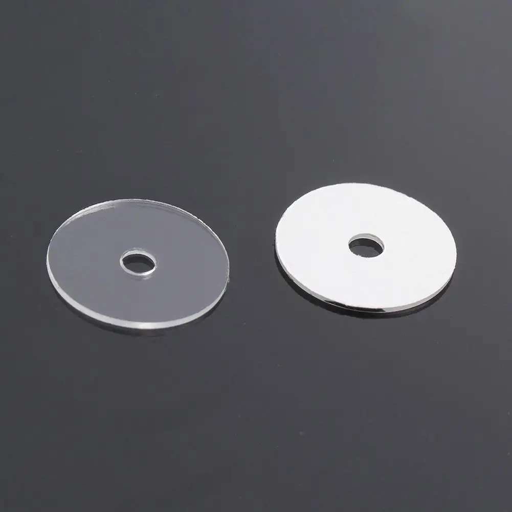Bicycle Valve Sticker 20pcs Bicycle Presta Valve Sticker Mountain Road Bike Tube Tire Gasket Rim Protective Gas Air Nozzle Glue Pad