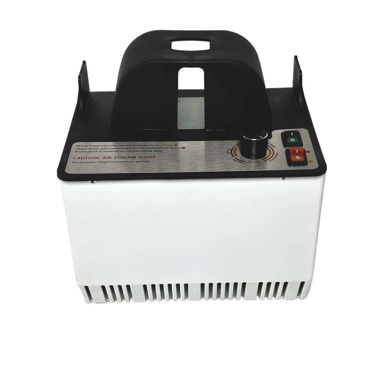 Optical Eyeglasses Frame Heater-Adjustable Temp Machine with Removable Wind Hood, Long Service Life