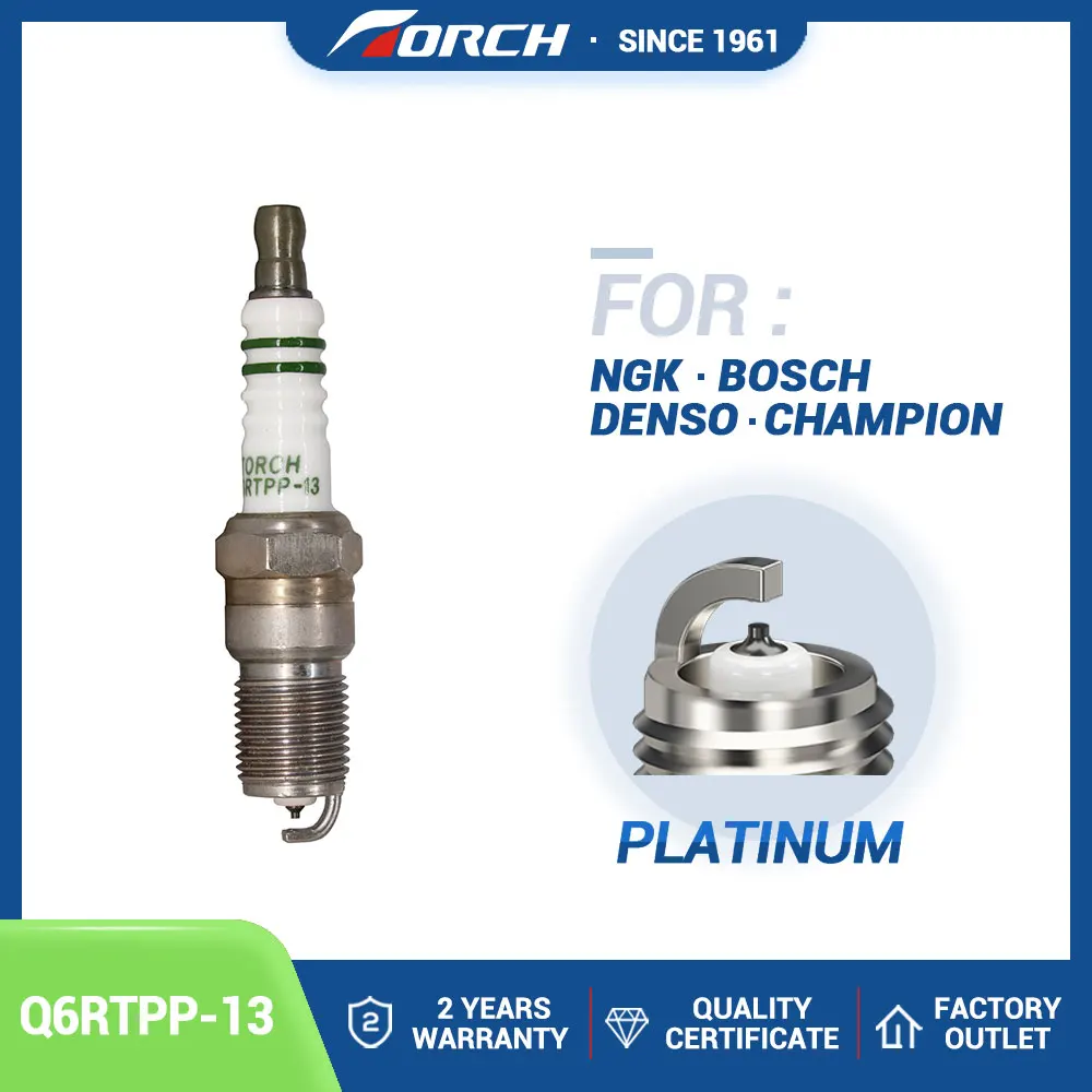 

Замена свечи для MOTORCRAFT AGFS22FE13J AGSF22PP для FORD 1204572 30731878 для Denso IT20 Platinum Свеча зажигания