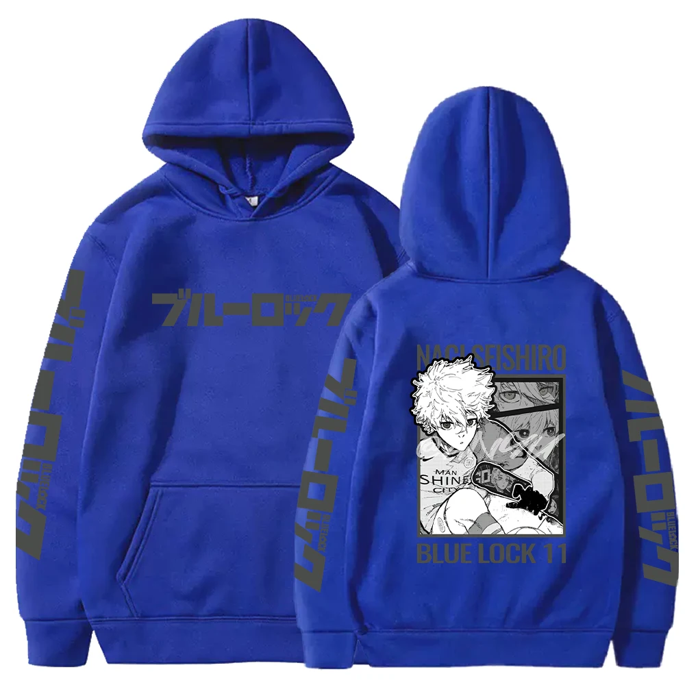 s*0様 M FCRB 24AW BLUE LOCK SWEAT HOODIE Amazon.com: DJMANMENGG Blue Lock Hoodie Sweatshirt Cosplay