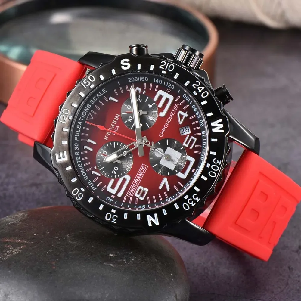 

Original Brand Mens Watches Luxury Top Quality Multifunction Sports Wterproof Watch Automatic Date Chronograph Quartz AAA Clcok
